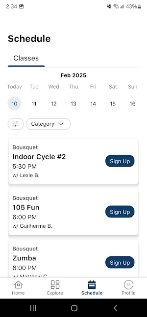 Bousquet Sport Mobile Screenshot 3