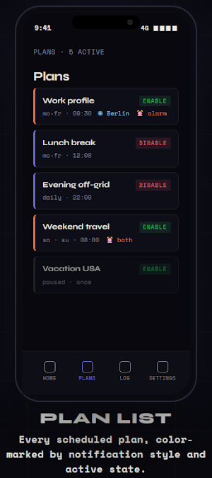 SIM Manager – SIM Scheduler Screenshot 3
