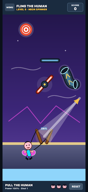 Fling the Human: Slingshot Screenshot 3