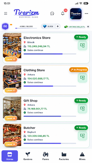 Ticarizm: Business Game Screenshot 1