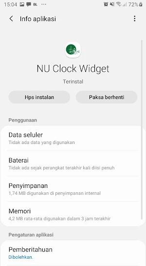 NU Clock Widget Screenshot 1