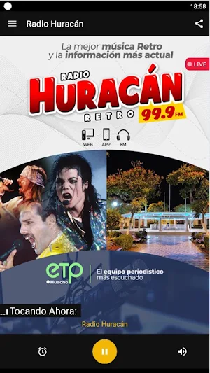 Radio Huracán Screenshot 1