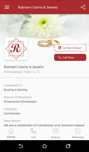 Ratnam Gems & Jewels - Gems &  Screenshot 1