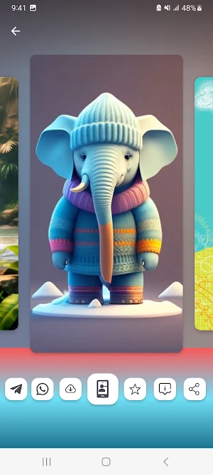 Cute Elephant Wallpapers HD Screenshot 3