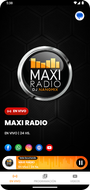 Maxi Radio Screenshot 1