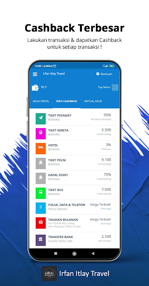 Irfan Itlay Travel Screenshot 2
