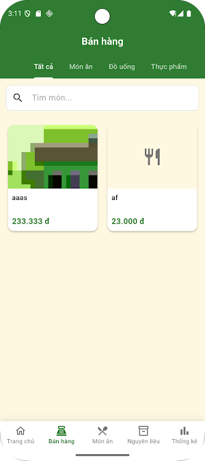 FoodTrade VN Screenshot 1