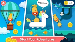 Duck Story World - Animal Friends Adventures Screenshot 1
