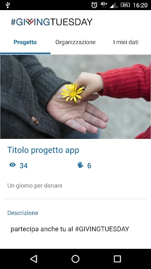 Giving Tuesday Italia Screenshot 1