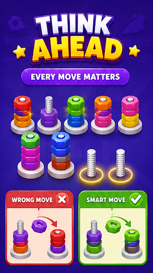 Nut Sort 3D Screenshot 1