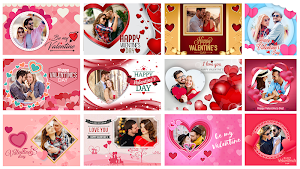 Valentine Day Photo Frame Screenshot 0
