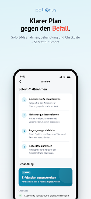 Patronus: Schädlingsbekämpfung Screenshot 2