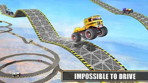 Monster Truck Stunt Race Game Screenshot 1