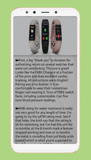 fitvii smart watch guide Screenshot 2