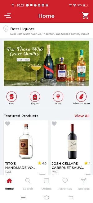 Boss Liquors Screenshot 0