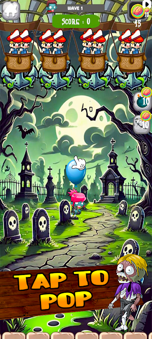 Zombie Balloon Bash: Defense Screenshot 0