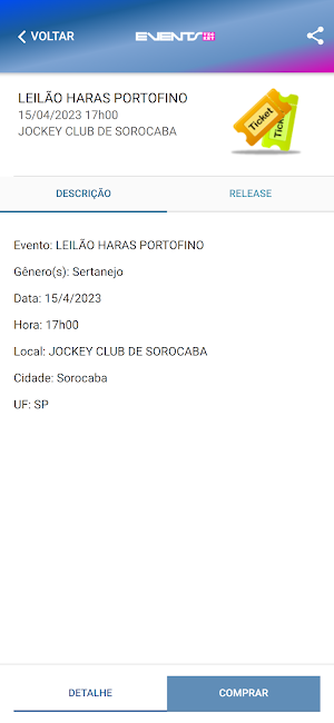 Events Tickets Screenshot 2