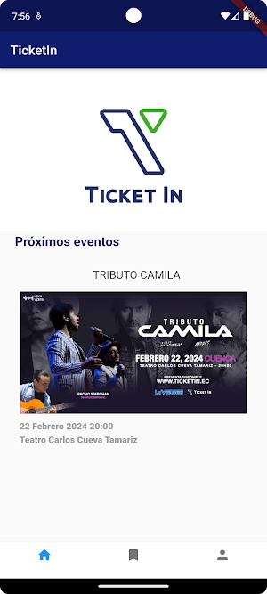 TicketIn Screenshot 2