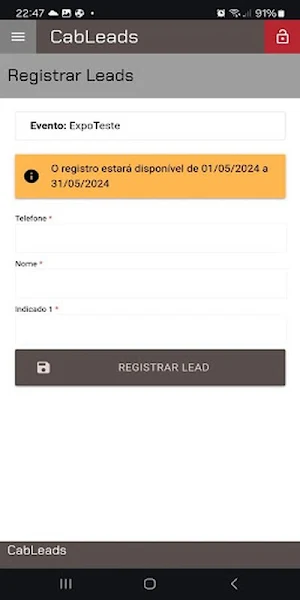 CabLeads Screenshot 1