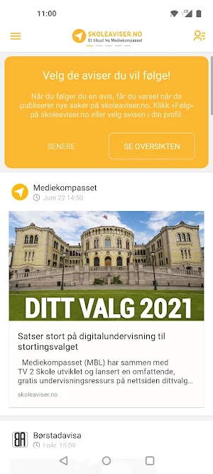 Skoleaviser Screenshot 0