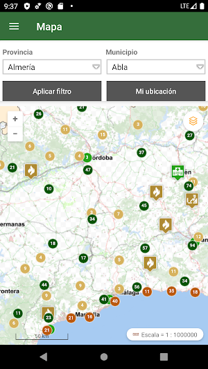 Catálogo General de Playas de Andalucía Screenshot 2