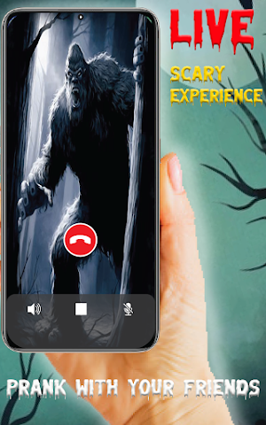 Bigfoot Fake Prank Text & Call Screenshot 3