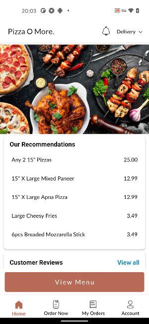 Pizza O More Screenshot 1