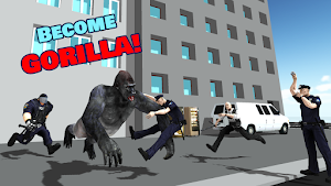 Angry Titan Gorilla City Smash Screenshot 0