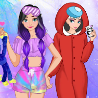 BFF Sleepover Dress  Up Game