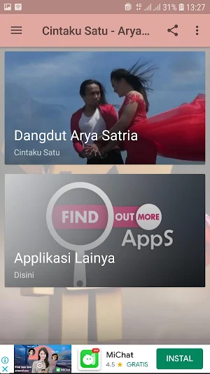 Lagu Arya Satria Cintaku Satu Screenshot 2