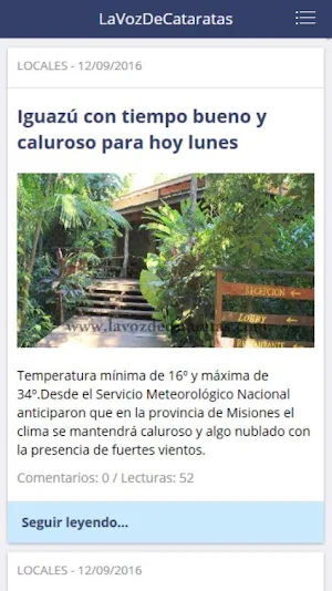 La Voz De Cataratas Screenshot 1
