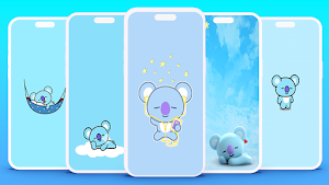 Blue Koala Wallpaper Screenshot 0