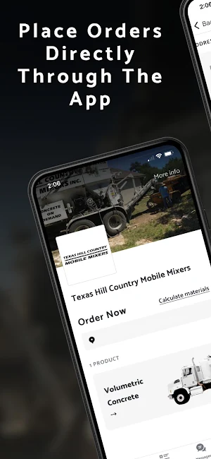 Hill Country Mobile Mixers Screenshot 1
