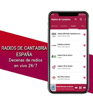 Radios of Cantabria Spain Screenshot 2
