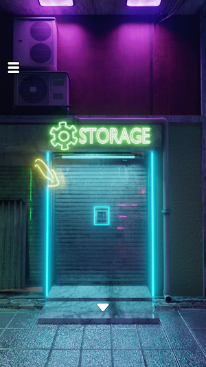 Escape game NEON ALLEY Screenshot 2