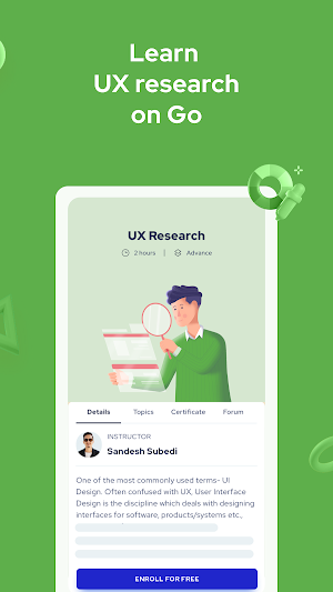Learn UX Research - ProApp Screenshot 1