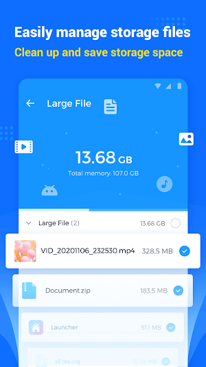 File Manager & Cleaner - Nuts File Screenshot 2
