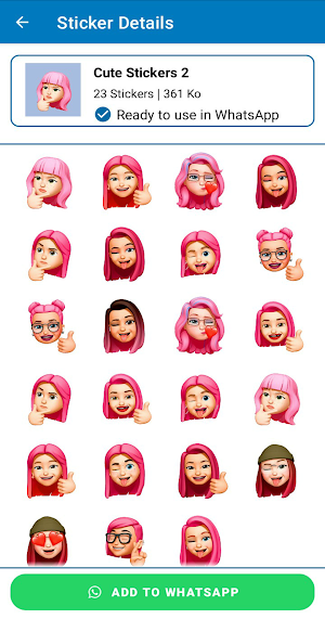 3D Emoji Stickers - WASticker Screenshot 2