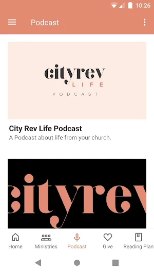 City Rev Church Screenshot 1