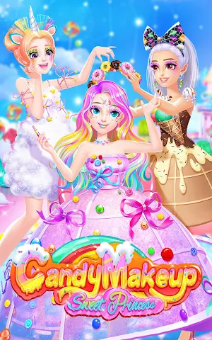 Sweet Princess Candy Makeup Screenshot 0