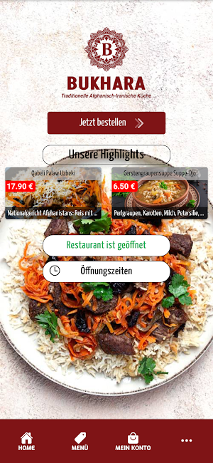 Bukhara Restaurant Screenshot 0