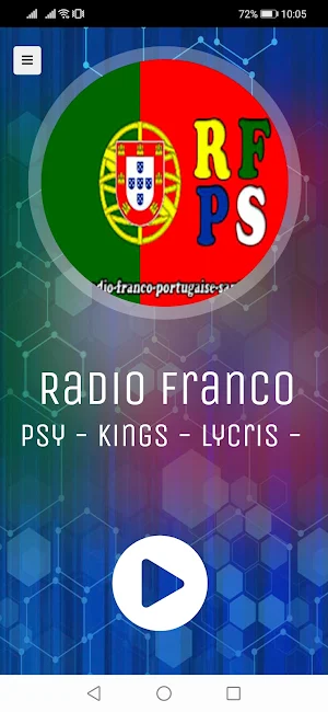 Rádio franco portuguesa 72 Screenshot 1