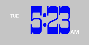 JLDigiClockAndAlarm Screenshot 1