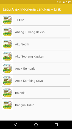 Lagu Anak Indonesia Lengkap Screenshot 0