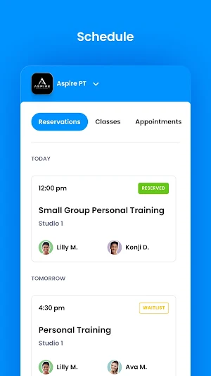 Aspire PT Screenshot 2