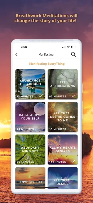 Breathwork Meditations Screenshot 2