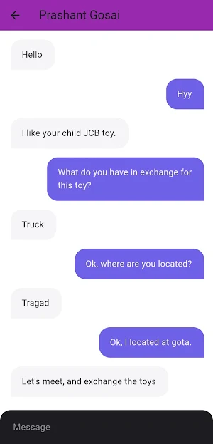 Toys Exchange App Screenshot 3