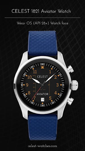 CELEST1821 Aviator Watch Screenshot 3