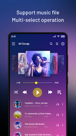 Music Player for Galaxy - S20 Music Player Screenshot 3