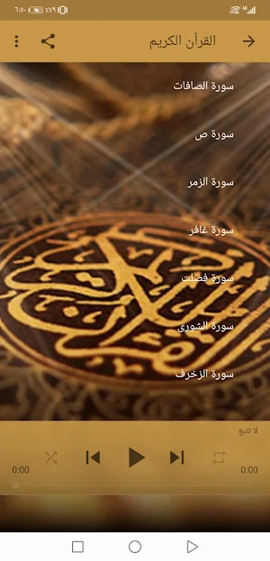 القران محمود خليل الحصري بدون نت جودة عالية ج4|جنة Screenshot 2